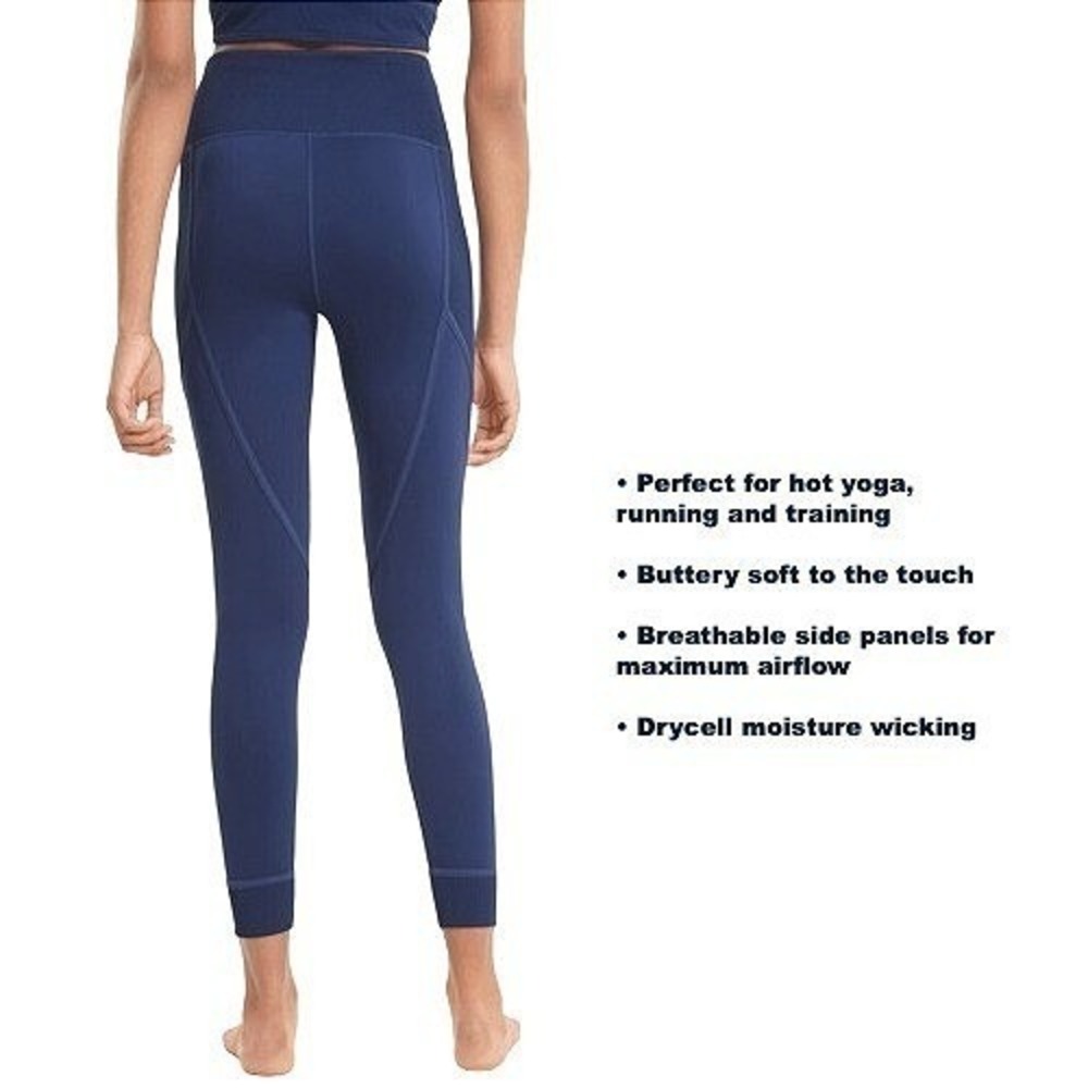 Puma‎ Studio Blue Drycell High Waist 7/8 Training Leggings Tight XL NWT
